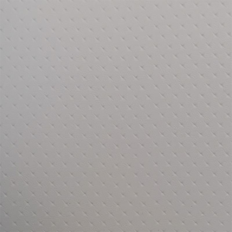 Bílá antilip pvc kůže pro boty