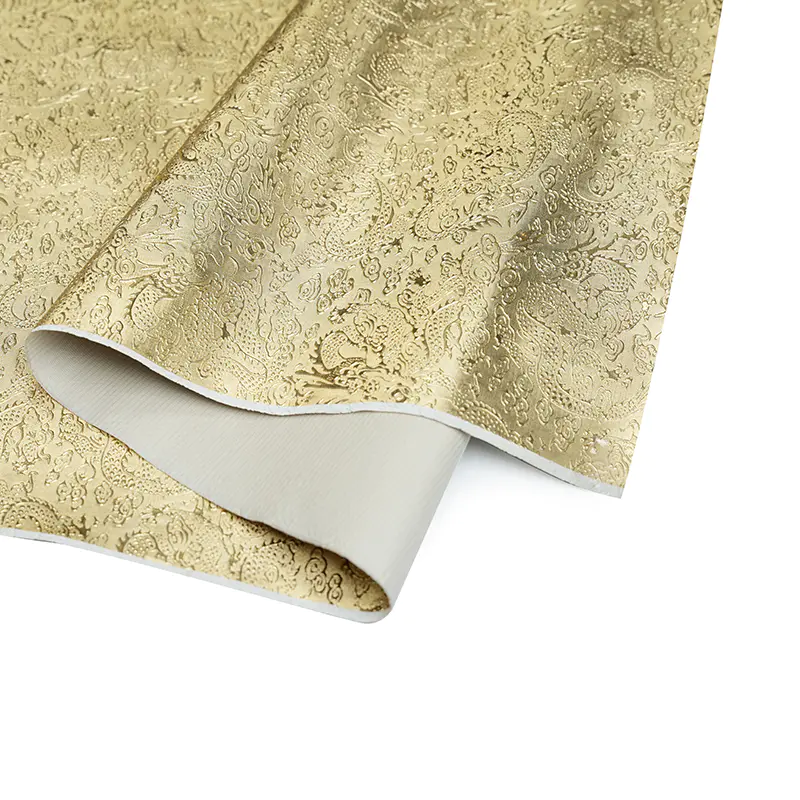 Kovová film PVC kůže pro tašku a zavazadla